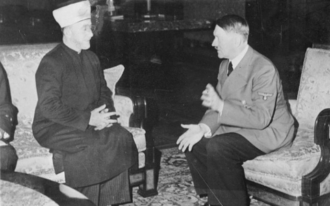 Den arabisk- palæstinensiske leder Amir al-Husseini mødes med Hitler i november 1941