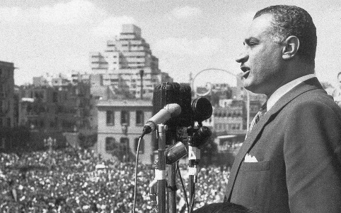 Gamal Abdel Nasser Ægyptens leder fra 1956.