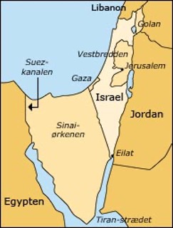 Israel og de besatte områder efter 6-dages-krigen