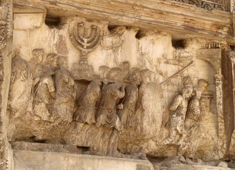 Krigsbytte fra Templet i Jerusalem